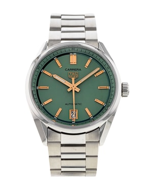 Luxury pre-owned watches still within the manufacturer’s warranty